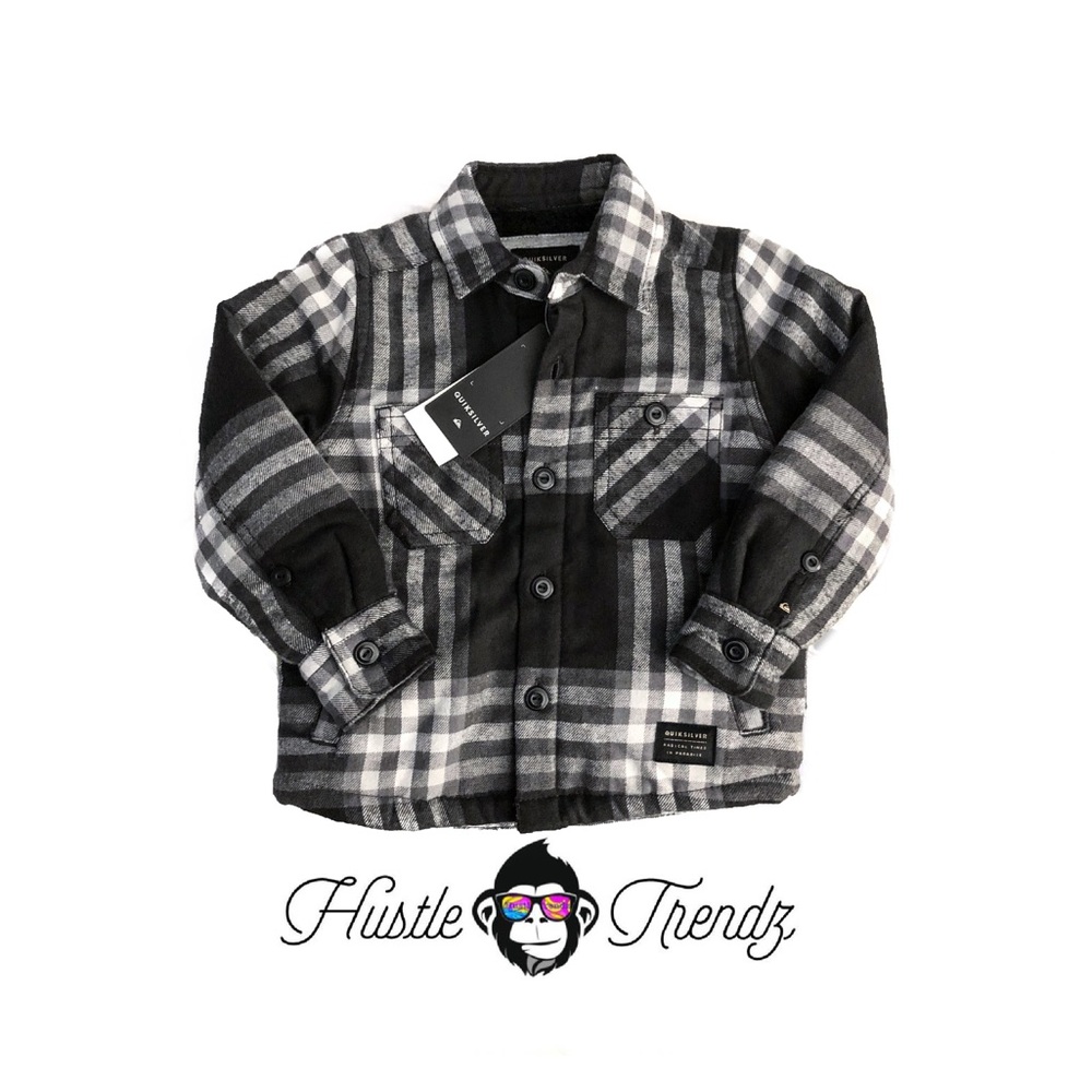 Boys Quicksilver Fleece Lined Jacket